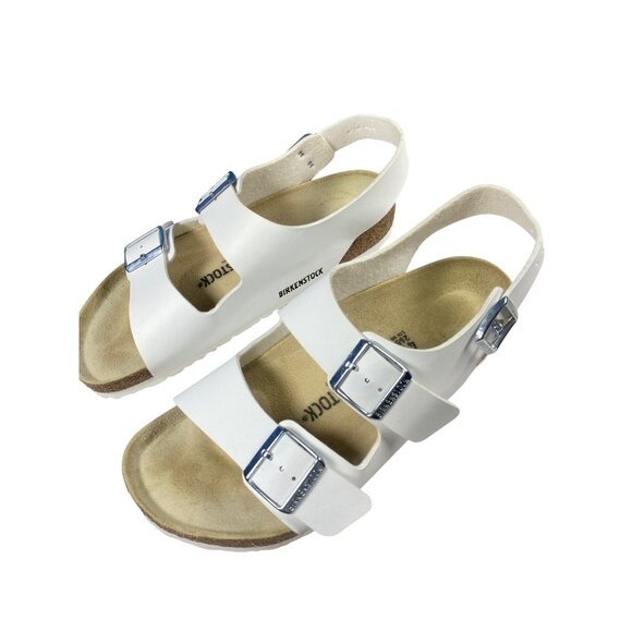 Birkenstock Back Strap ''Milano'' Leather White W's 41 /10 MSRP$117 - Picture 6 of 17